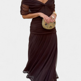 Laura Vestido Elegante Con Escote en V