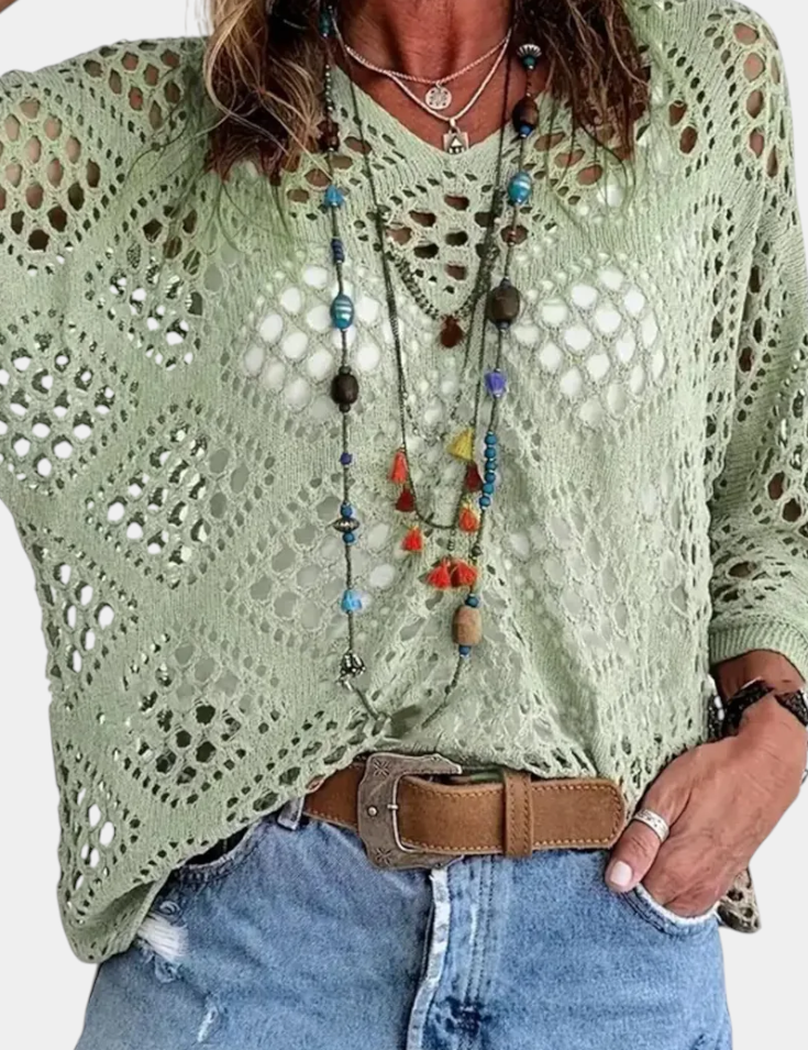 Blusa de Encaje Fern