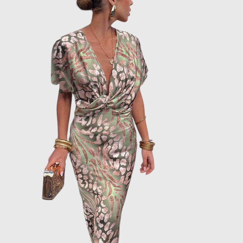 Elisa - Vestido de Seda Sofisticado