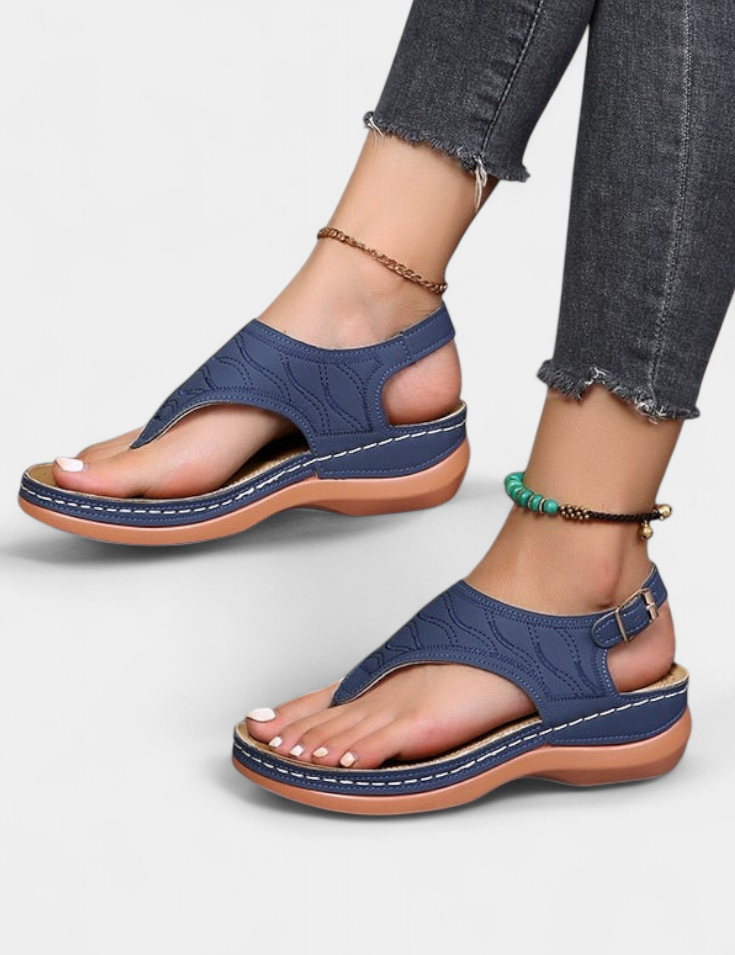 Cristina Sandalias Ergonómicas con Plantilla Ortopédica