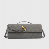 Melanie Bolso de Hombro Clásico de Ante