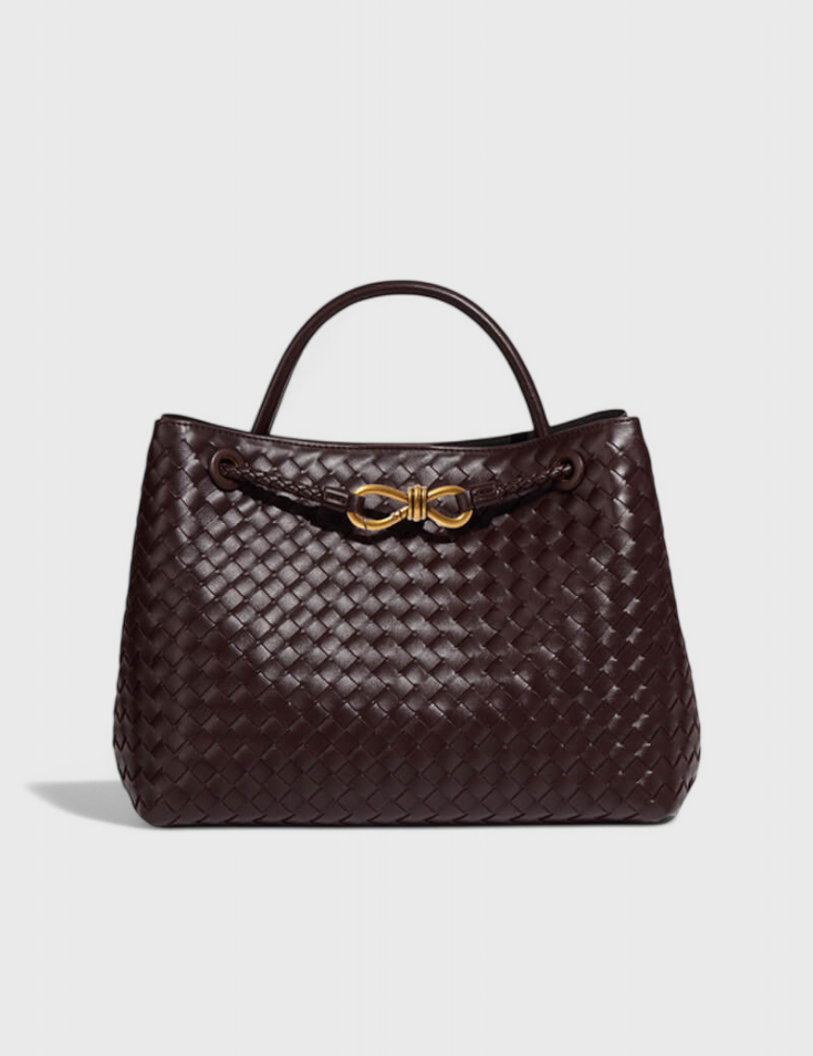 Bolsa Diaria Tejida Índigo