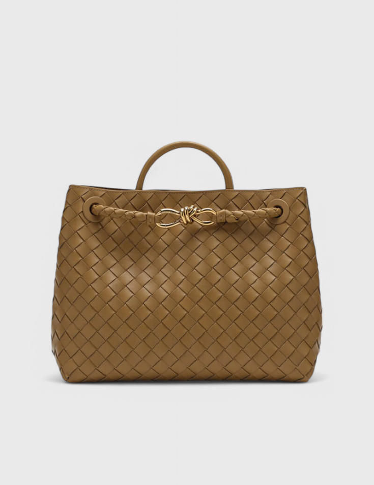 Bolsa Diaria Tejida Índigo