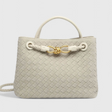 Bolsa Diaria Tejida Índigo