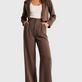 Tinashe Pantalones Tailored de Pierna Ancha