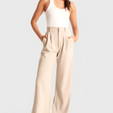 Tinashe Pantalones Tailored de Pierna Ancha