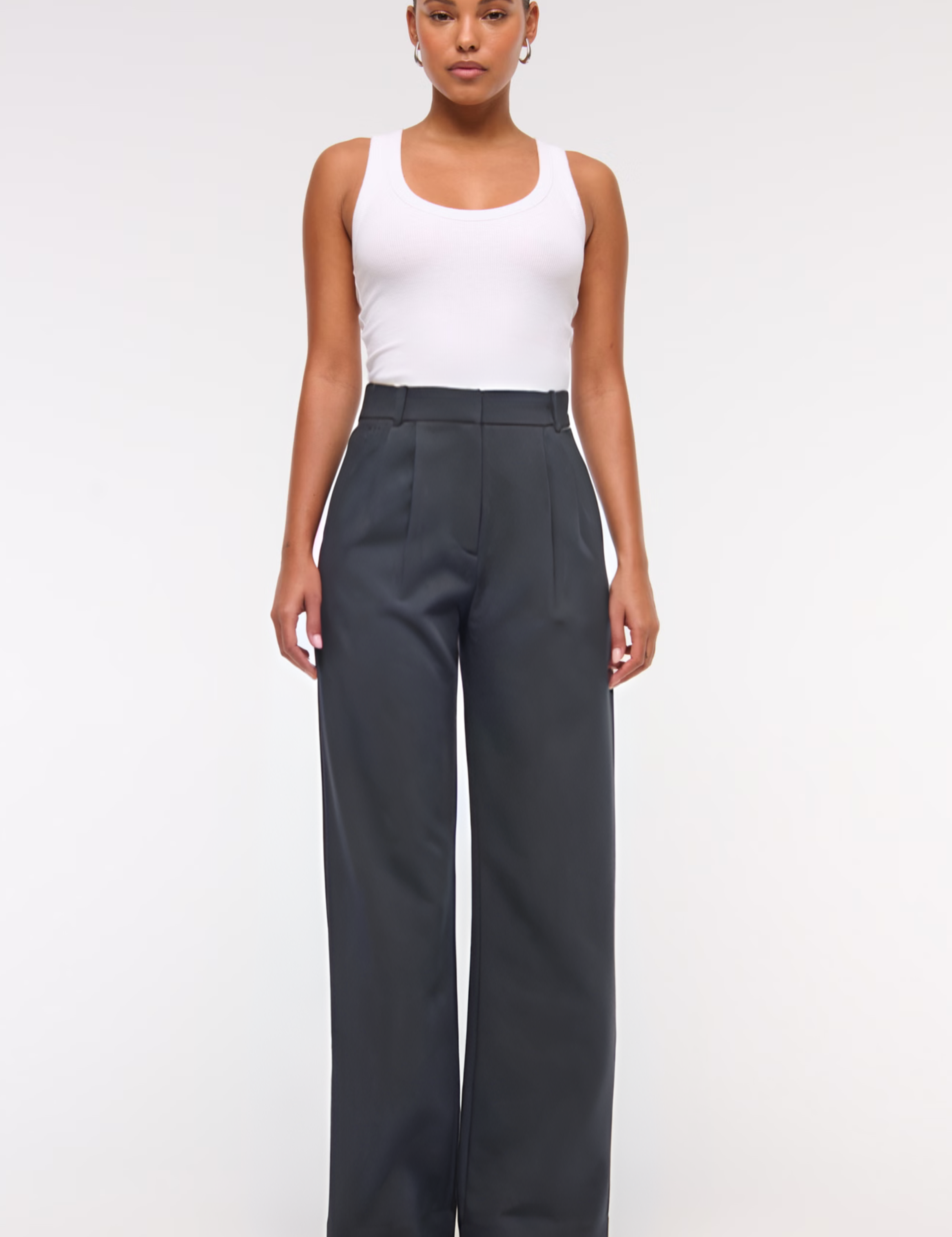 Tinashe Pantalones Tailored de Pierna Ancha