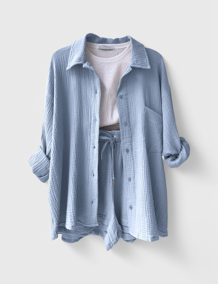 Xenia Conjunto de Collar Relajado