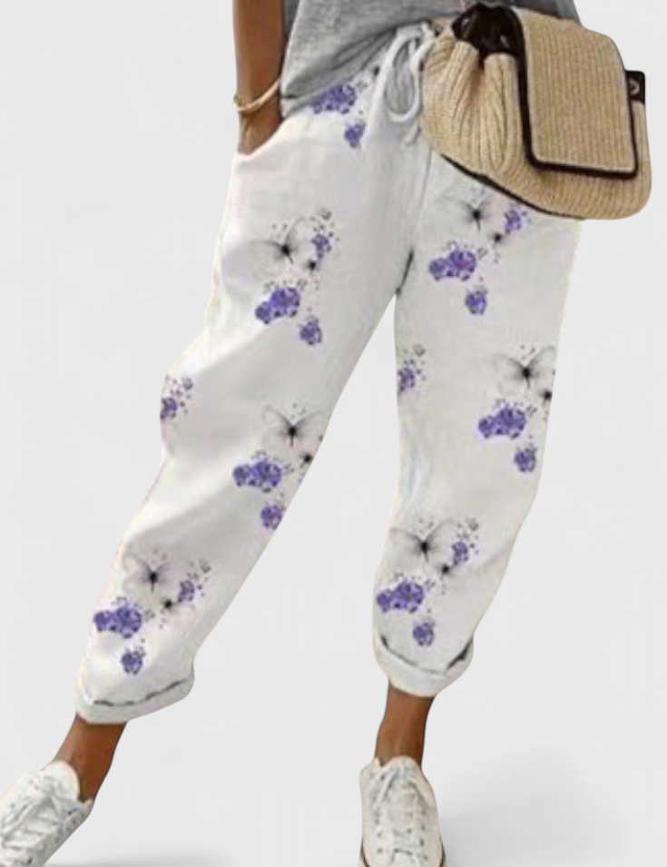 Alba Pantalón Holgado de Talle Alto