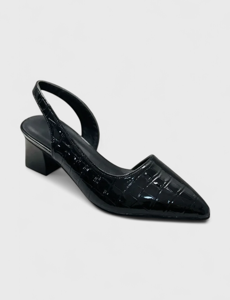 Ava Slingback de Tacón Elegante con Punta Fina