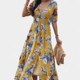 Bonnie Vestido de Verano con Estampado Floral y Silueta Definida