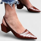 Ava Slingback de Tacón Elegante con Punta Fina