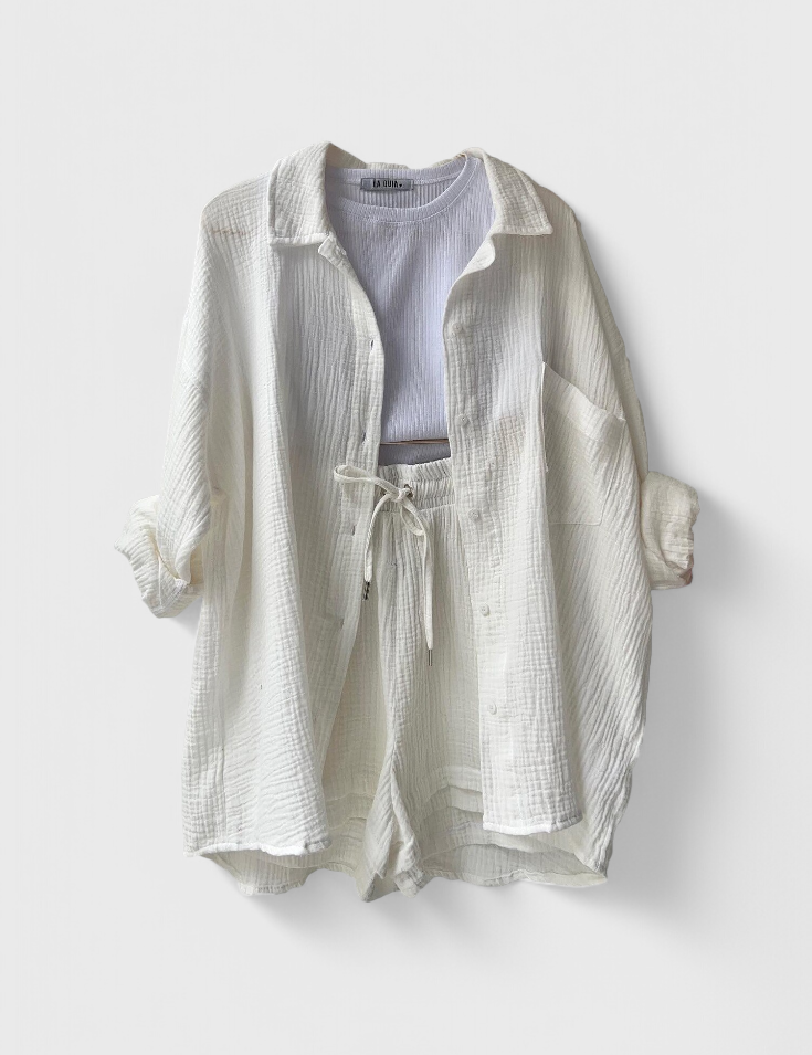 Xenia Conjunto de Collar Relajado