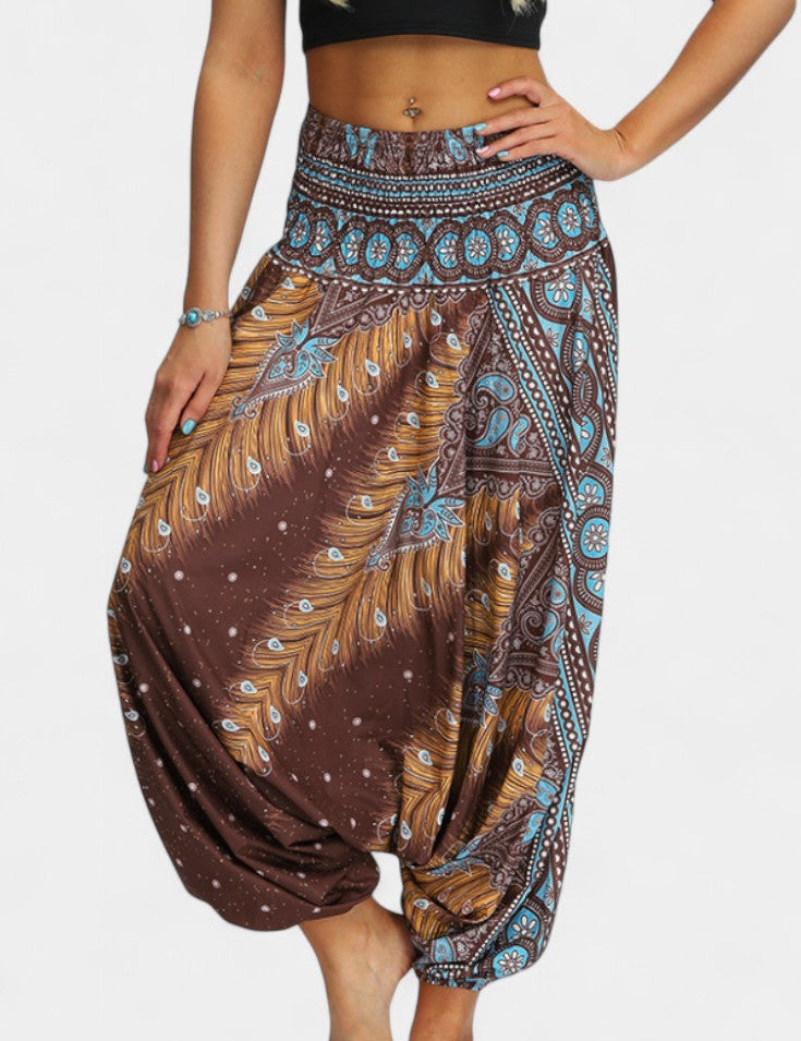 Greta Pantalones Relax Boho