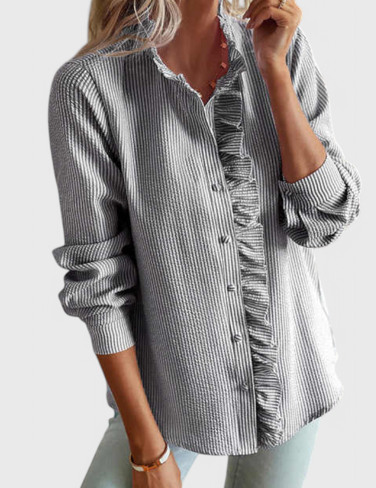 Lily Blusa de Declaración Rebelde