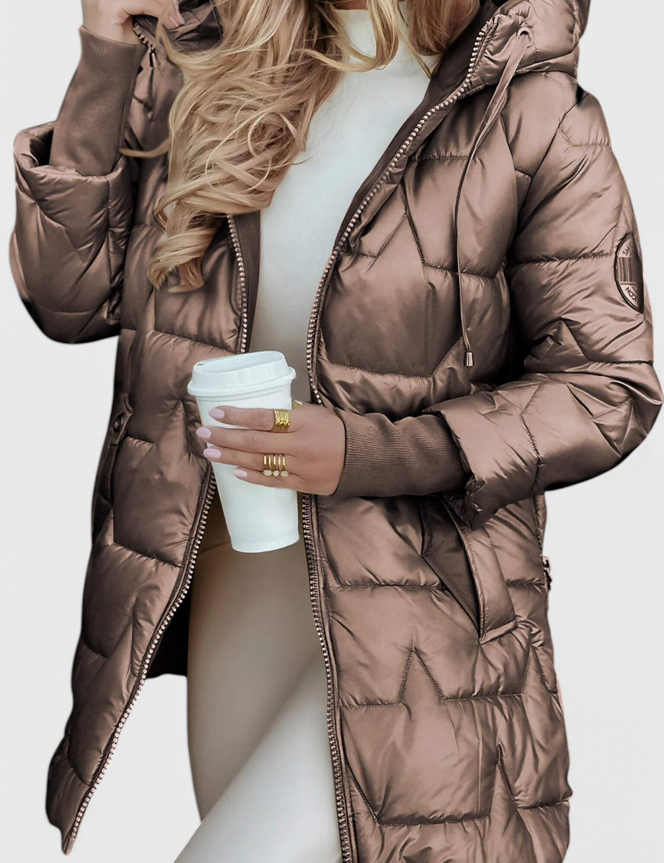 Marcella Abrigo Aislante Acogedor con Capucha