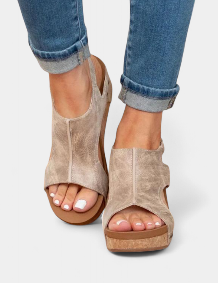 Svenja Sandalias Ortopédicas con Cuña