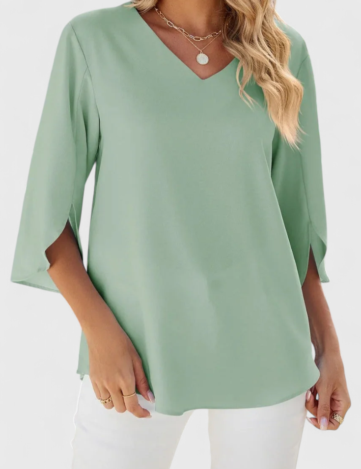Tabitha Blusa Casual con Corte Suelto y Estilo Sofisticado