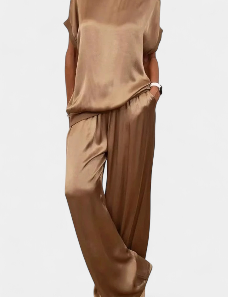 Blasa Conjunto de Primavera de Dos Piezas con Estilo Sofisticado