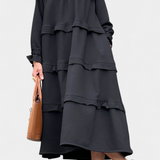 Jada Vestido Lauren con Volantes y Bolsillos Laterales