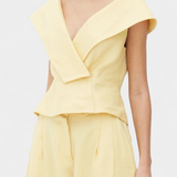 Hayden Conjunto Top Asimétrico y Pantalón Palazzo