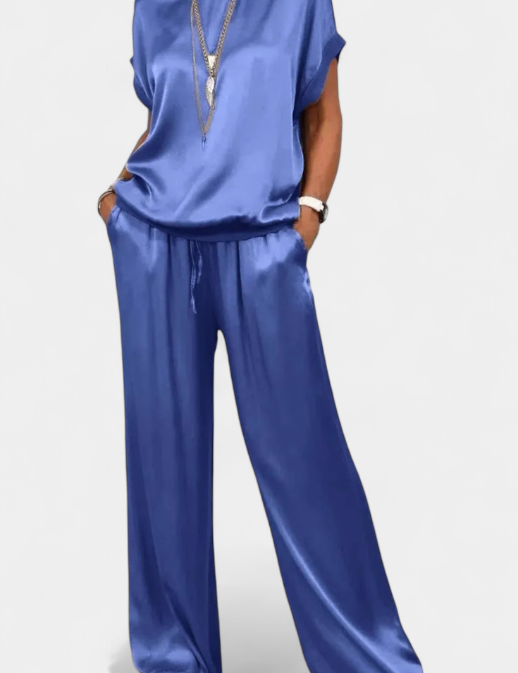 Blasa Conjunto de Primavera de Dos Piezas con Estilo Sofisticado