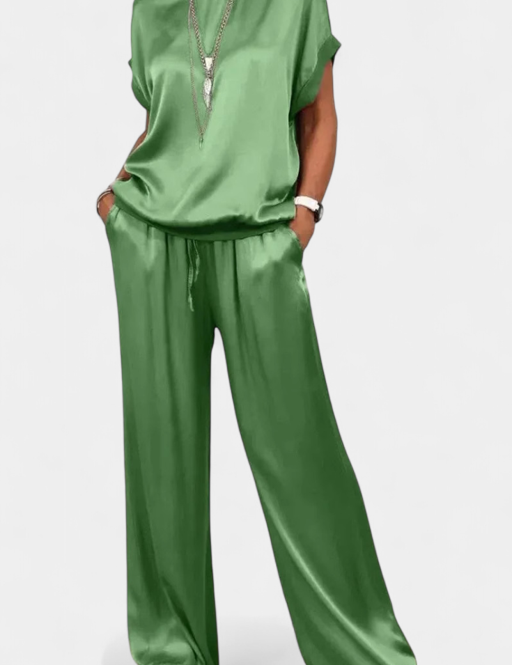 Blasa Conjunto de Primavera de Dos Piezas con Estilo Sofisticado