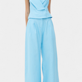 Hayden Conjunto Top Asimétrico y Pantalón Palazzo