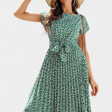 Galilea Vestido Midi Floral de Inspiración Campestre