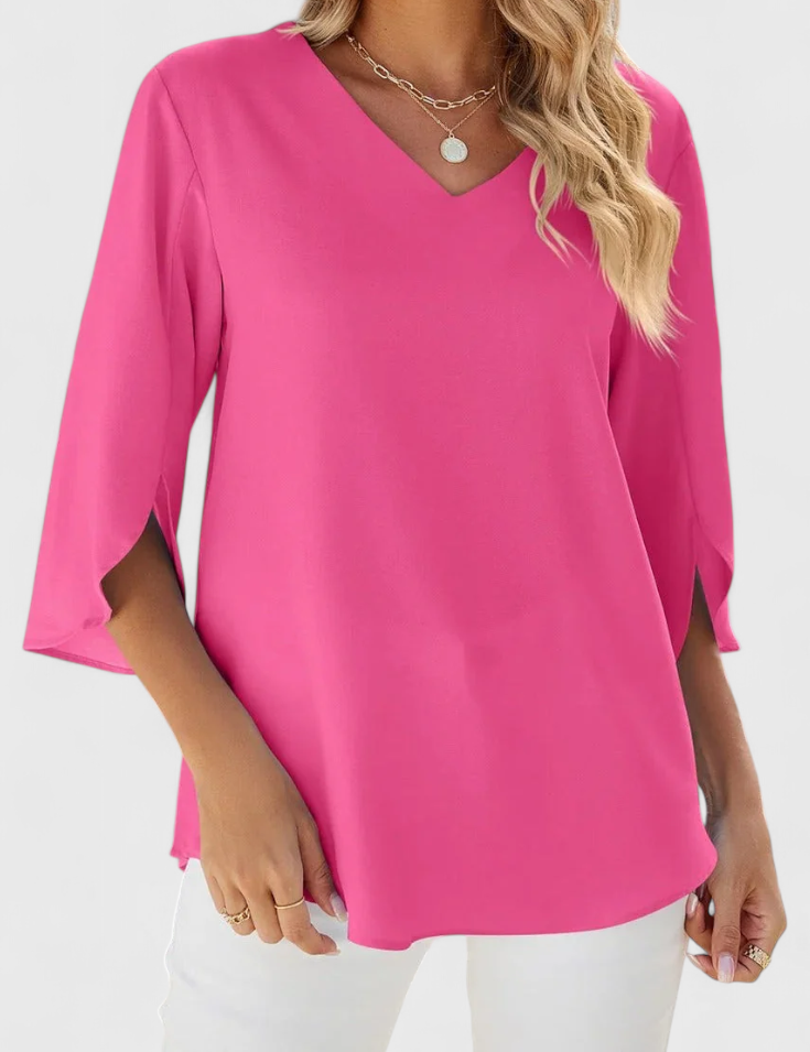Tabitha Blusa Casual con Corte Suelto y Estilo Sofisticado