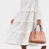 Jada Vestido Lauren con Volantes y Bolsillos Laterales