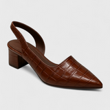 Ava Slingback de Tacón Elegante con Punta Fina