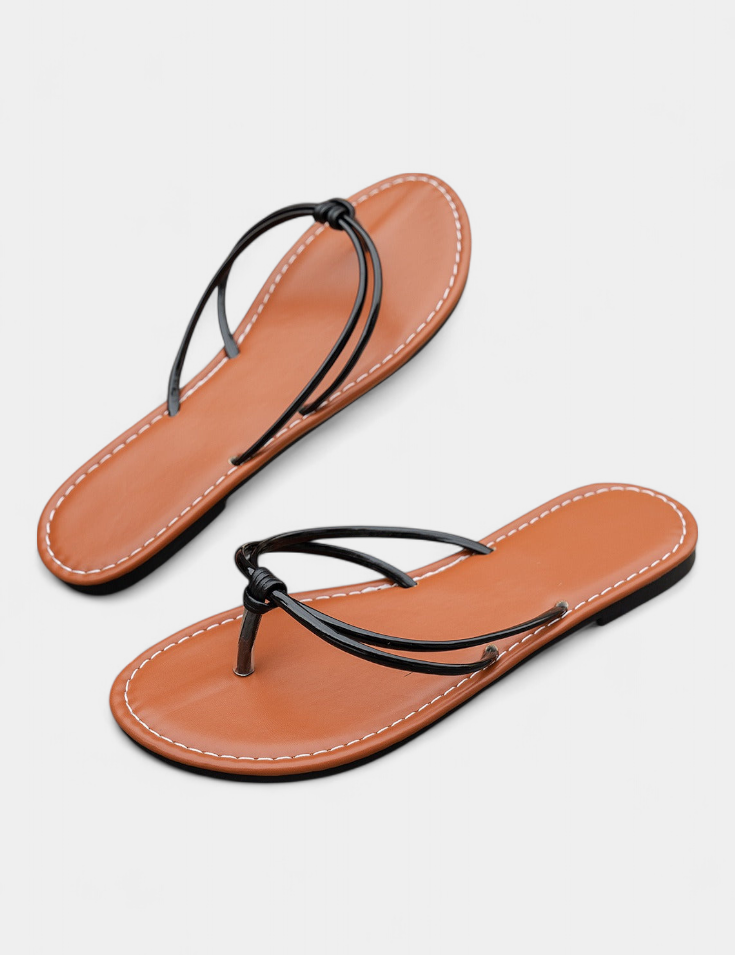 Aledia Sandalias Minimalistas con Tiras Delgadas Sintéticas