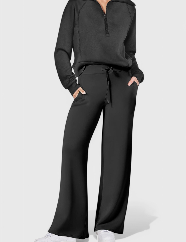 Berken Conjunto de Lounge de Dos Piezas de Manga Larga