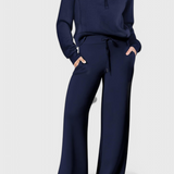 Berken Conjunto de Lounge de Dos Piezas de Manga Larga