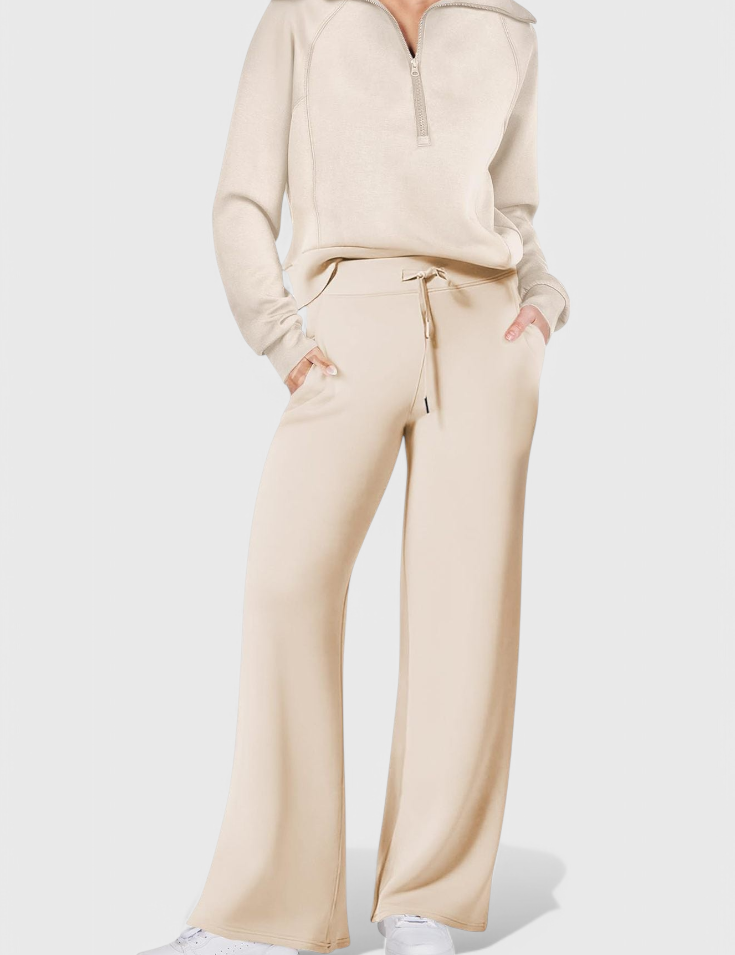 Berken Conjunto de Lounge de Dos Piezas de Manga Larga