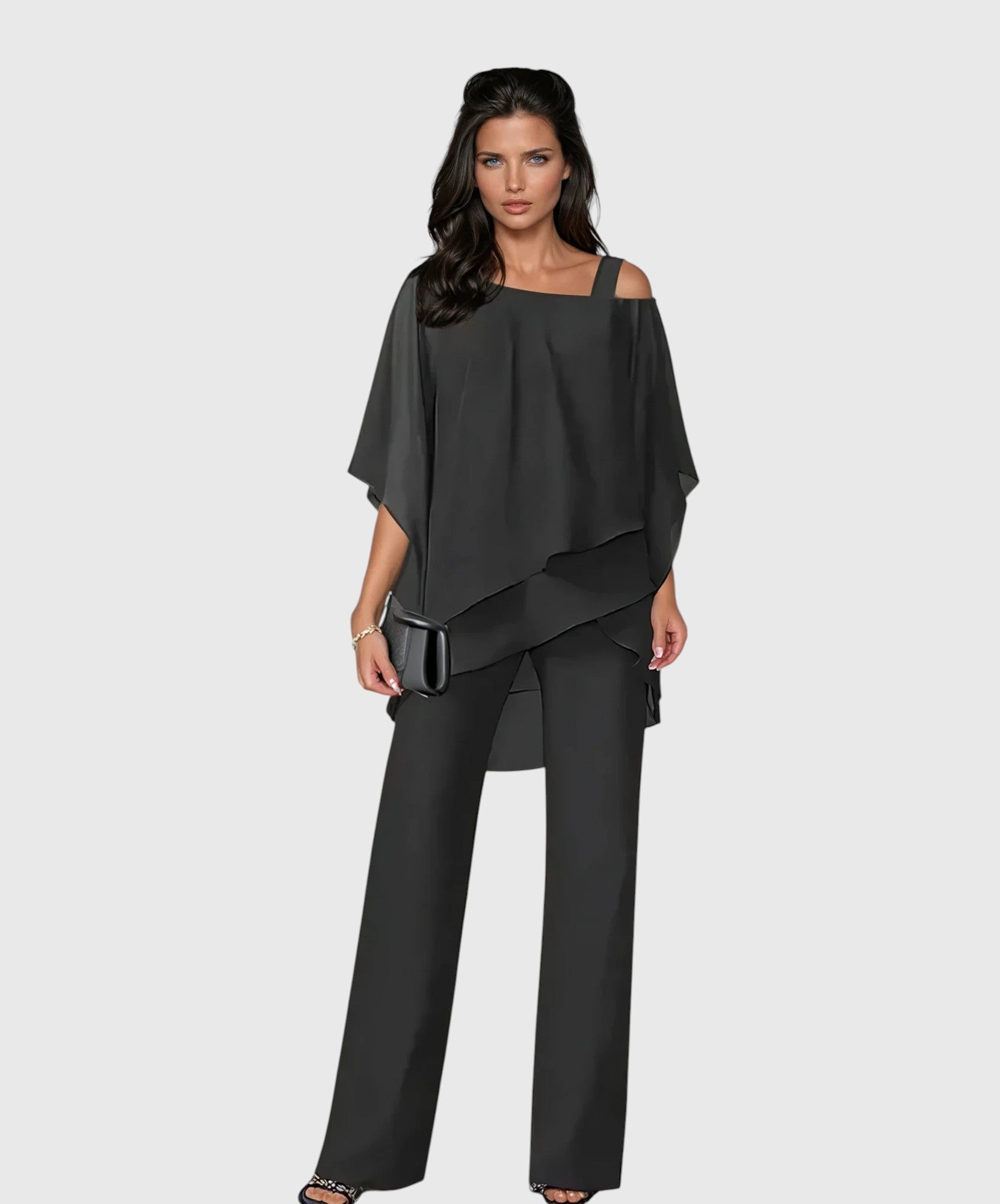 Sabrina - Conjunto de dos piezas en capas