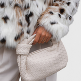 Sage Bolso Satchel Mini Woven