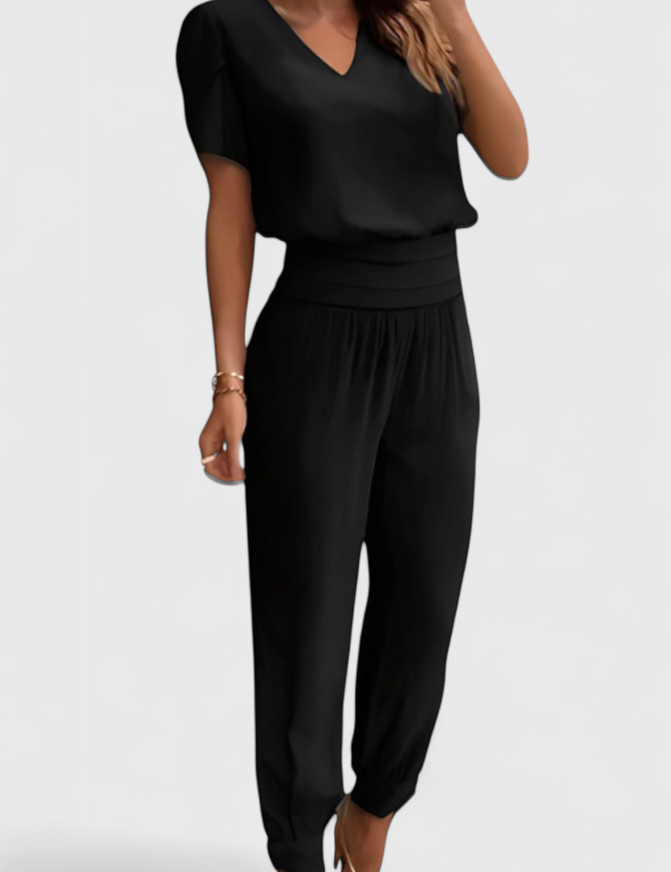 Cassandra Conjunto de Blusa y Pantalones