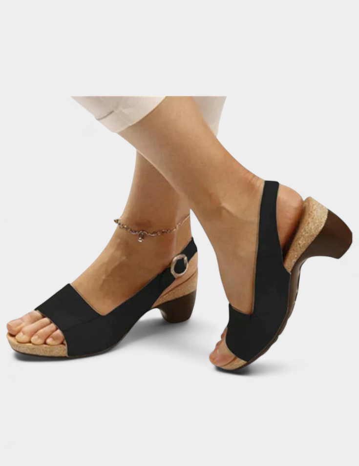 Judy Sandalias Ortopédicas con Tacón Abierto