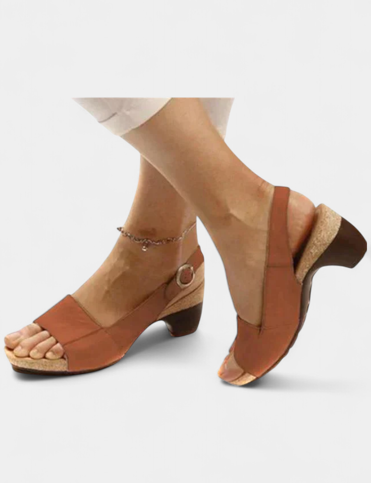 Judy Sandalias Ortopédicas con Tacón Abierto