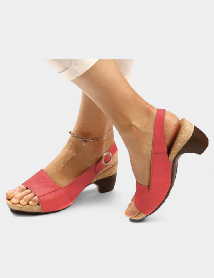 Judy Sandalias Ortopédicas con Tacón Abierto