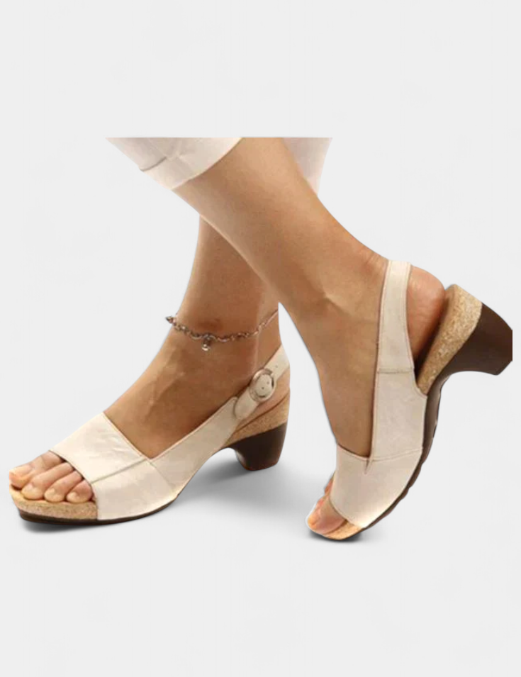 Judy Sandalias Ortopédicas con Tacón Abierto