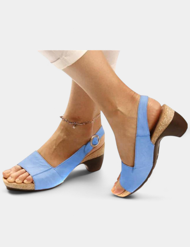 Judy Sandalias Ortopédicas con Tacón Abierto