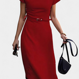 Florence Vestido Asimétrico de Estilo Urbano