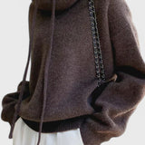 Gloria Jersey de Mezcla de Lana